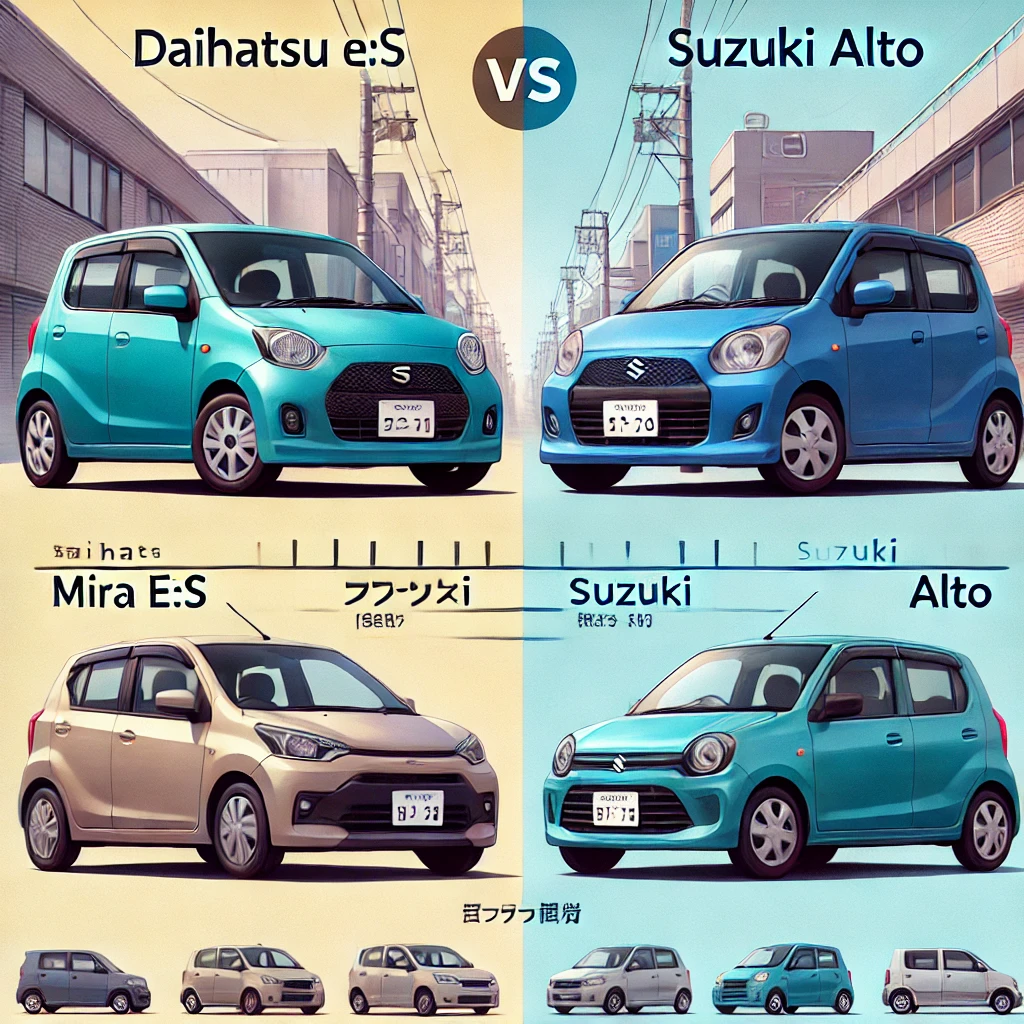 ミライースと他車種の徹底比較レビュー