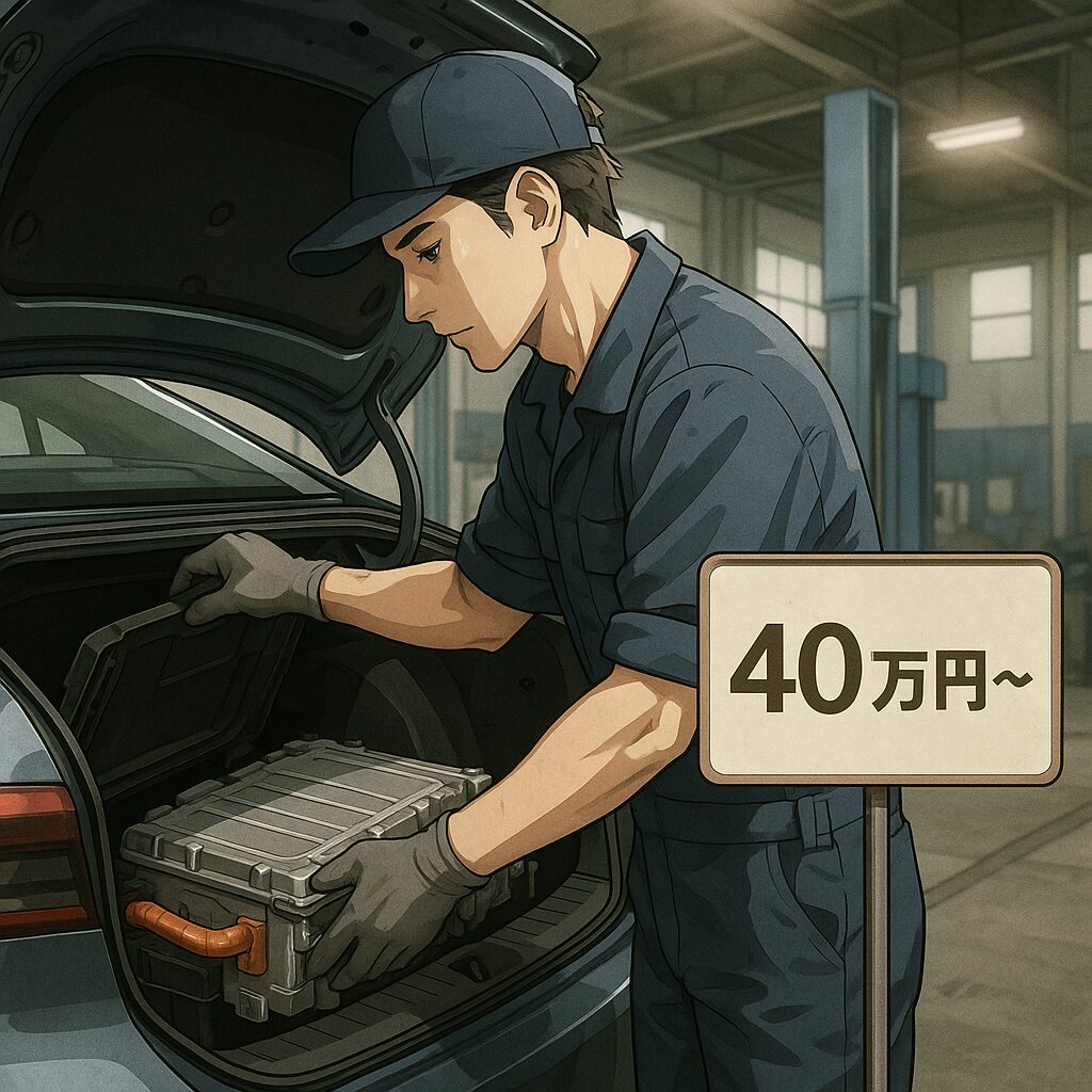 中古アコードハイブリッドのバッテリー寿命と交換費用のリアルな相場