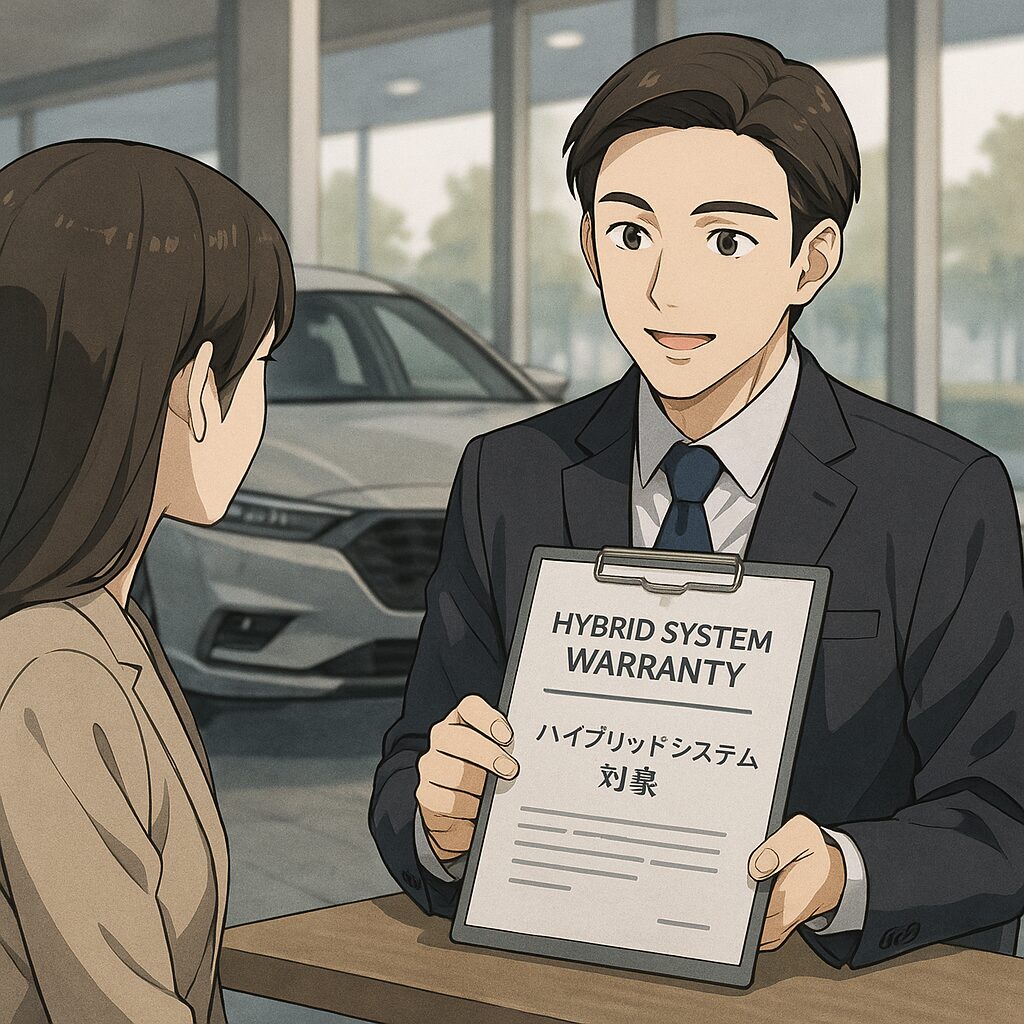ハイブリッド中古車の保証内容とアフターサービスの確認ポイント