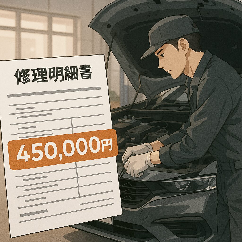 故障した場合の修理費用相場(アコードハイブリッド特有)